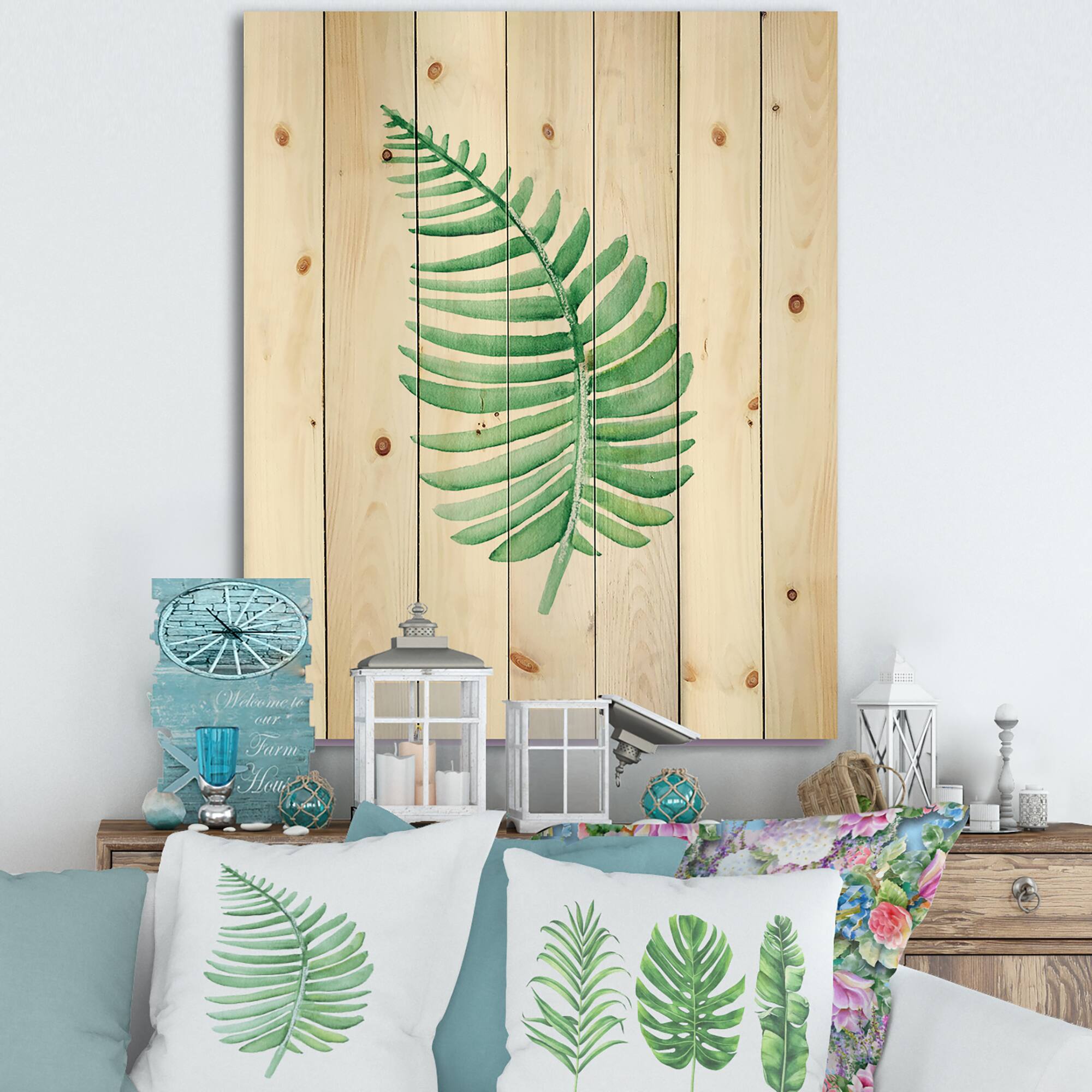 Designart - Tropical Leaf Of Monstera III